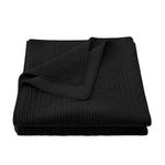 Black Trails Velvet Quilt Set - Full/Queen
