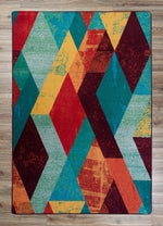 Diamond Lines Rug - 8 x 11