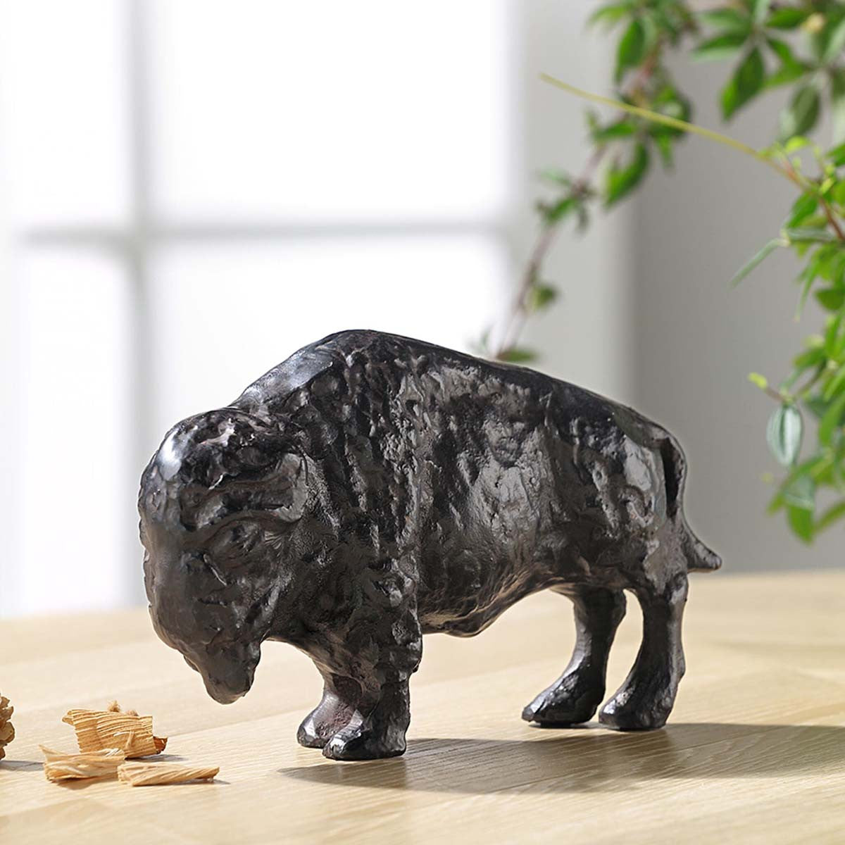 Majestic Bison Sculpture