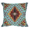 Turquoise Trails Pillow Cover
