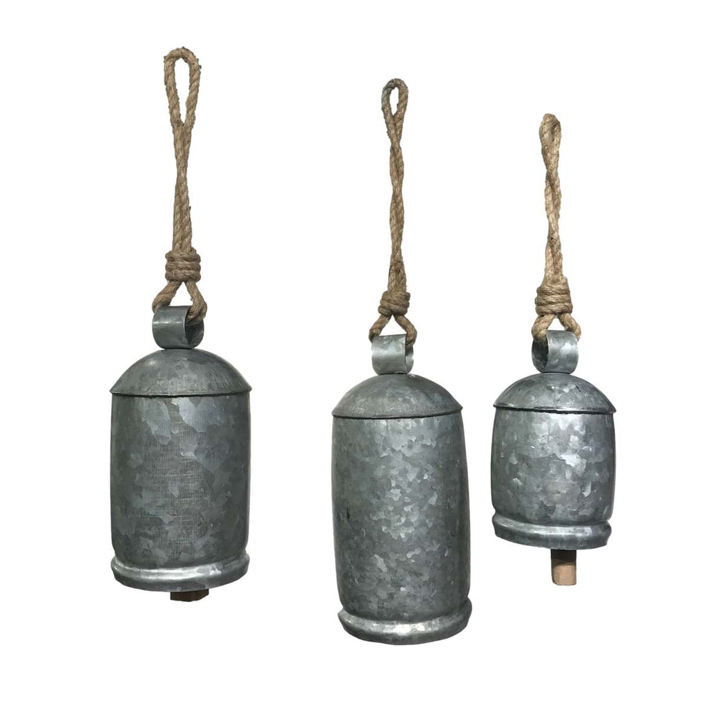 Rustic Harvest Cowbells - Set of 3