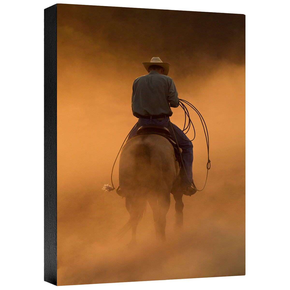 Teo on the Ranch Gallery Wrapped Canvas