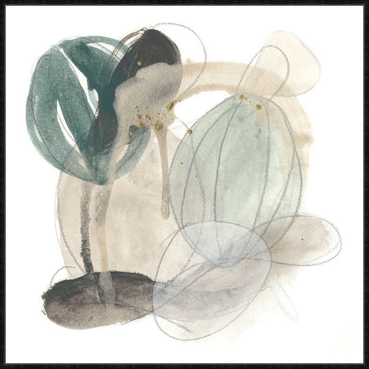 Cactus Impressions II Canvas Art