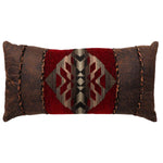 Gallop Claret Pillow - 14 x 26
