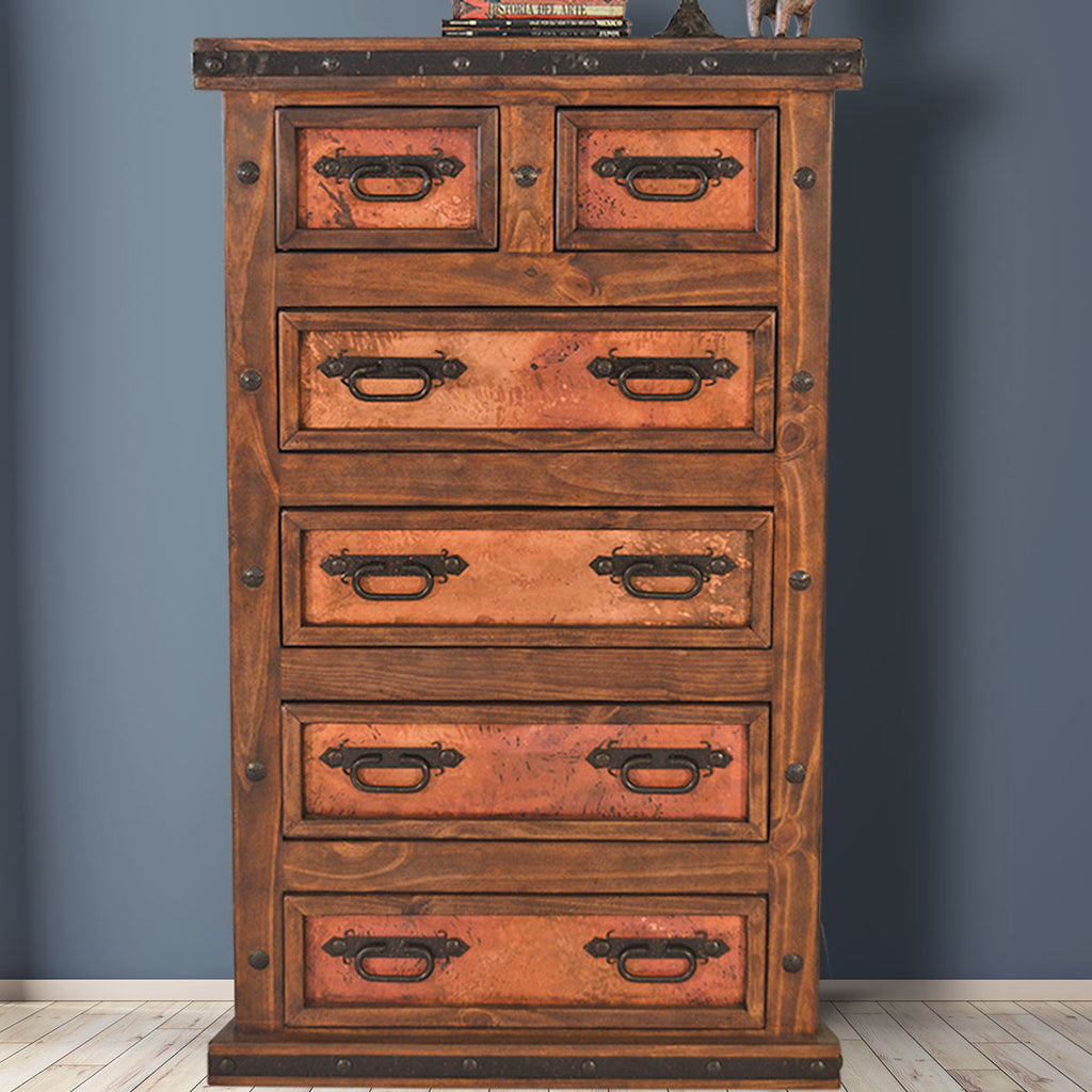 Natural Patina Copper Chest