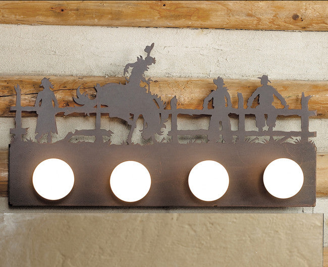 Bronc Vanity Light (4-Light)