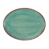 Turquoise Dream Patina Platter with Patina Finish