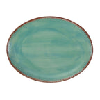 Turquoise Dream Patina Platter with Patina Finish