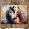 Sunset Horses Indoor/Outdoor Canvas Wall Art