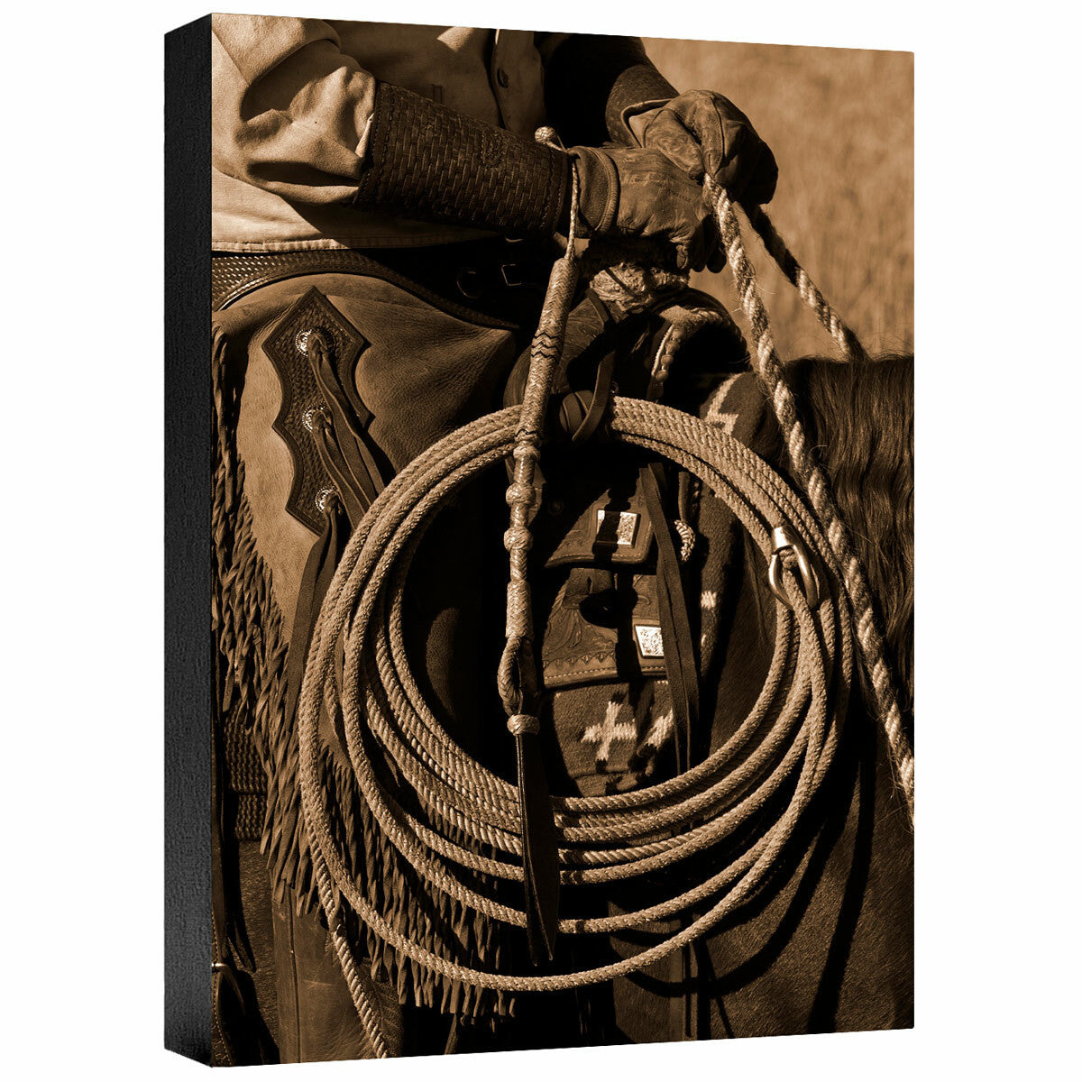 Hired Hand II Gallery Wrapped Canvas