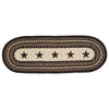 Black Lined Beacon Table Runner - 36 Inch