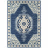 Delia Navy Rug - 7 x 9