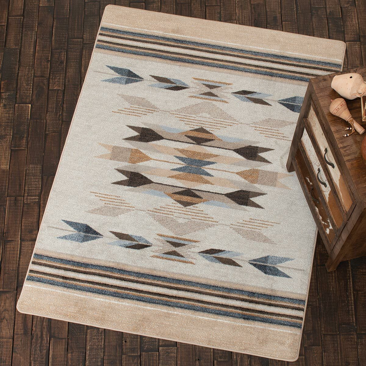 Arrows in Sand Rug - 8 x 11