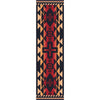 Rustic Cross Burnt Red Rug - 2 x 8
