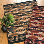 Rio Rancho Brown Rug - 8 x 11
