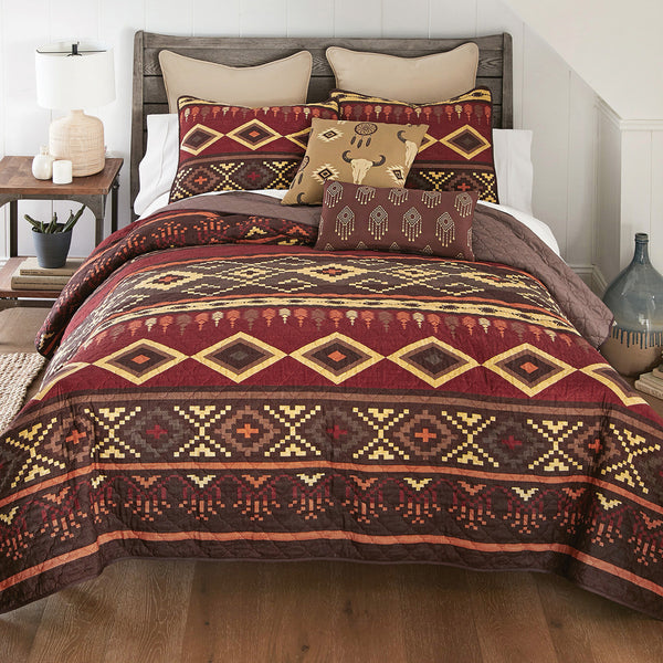 Cimarron Horizon Quilt Bed Set - Queen- SALE