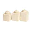Savannah Cream Canister Set