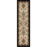 Desert Dream Black Rug - 2 x 8