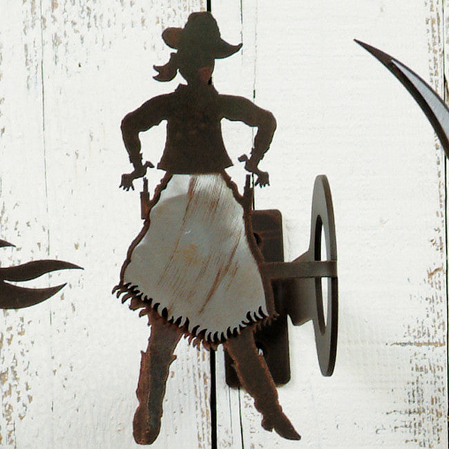 Cowgirl Curtain Rod Brackets