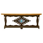 Turquoise Bandit Bath Shelf