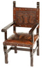 Spanish Heritage Arm Chair with Colonial Design