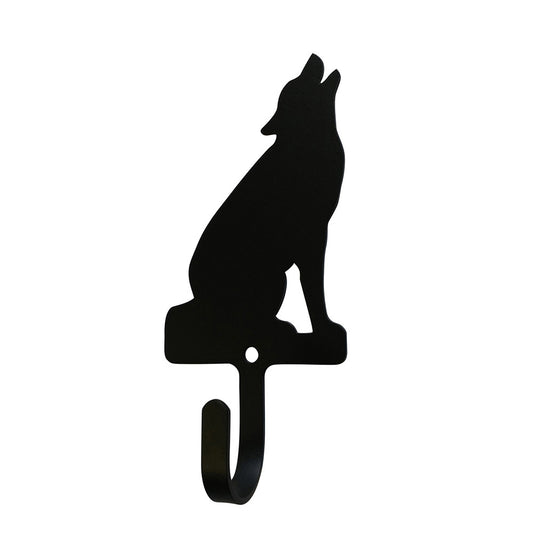 Sitting Wolf Small Wall Hook