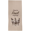 Chatty Chick Dishtowels - Set of 4