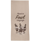 Chatty Chick Dishtowels - Set of 4
