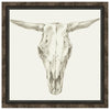 Custom Skull Mount II Framed Canvas