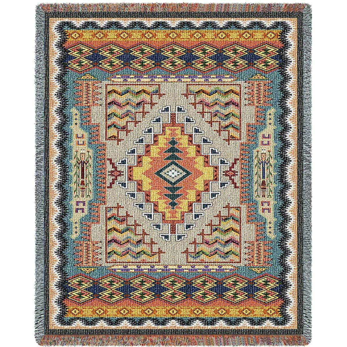 Southwest Turquoise Blanket