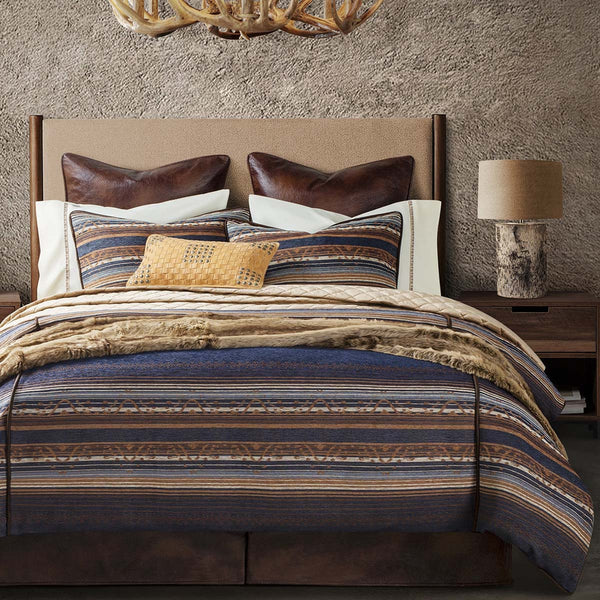 River Canyon Chenille Comforter Set - Twin