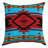 Flame Bright Tapestry Chenille Pillow - 26 x 26