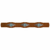 Desert Diamond Rug Rail with Turquoise - 36 Inch