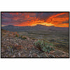 Burning Sky Framed Art