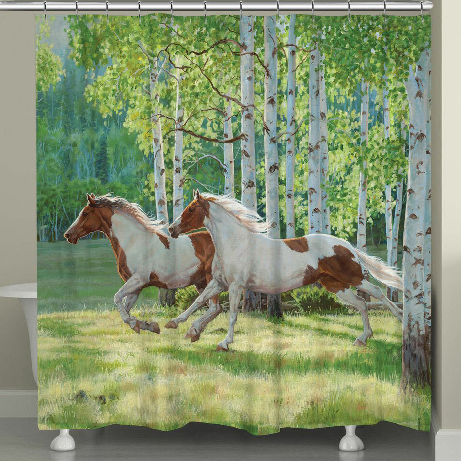 Aspen Run Shower Curtain