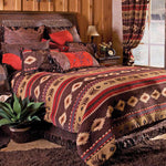 San Angelo Stripes Chenille Bed Set - King