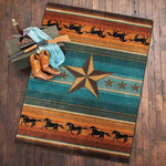 Western Star Desert Rug - 5 x 8