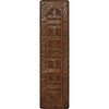 Western Stitched Leather Style Rug - 2 x 8