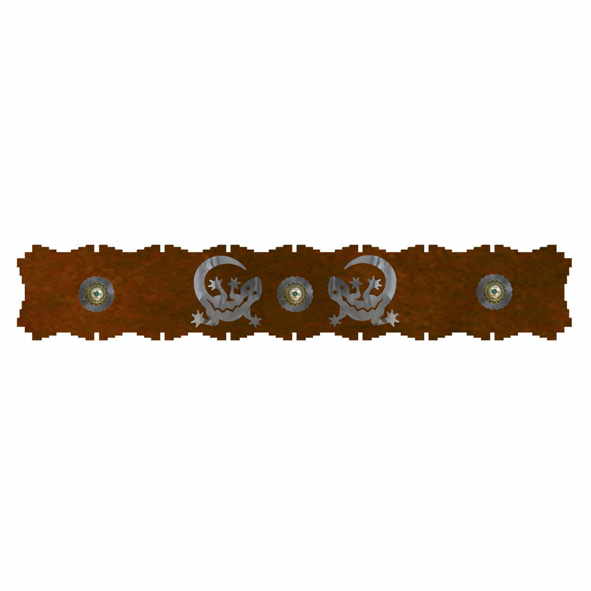 Gecko Burnished Rug Rail - 24 Inch