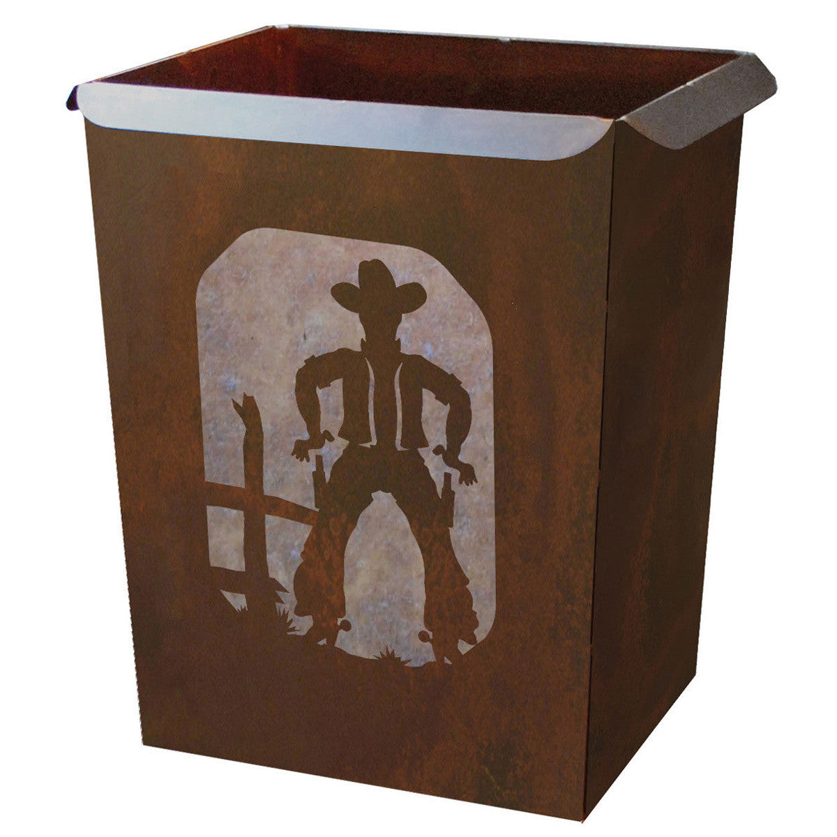 Cowboy Waste Basket