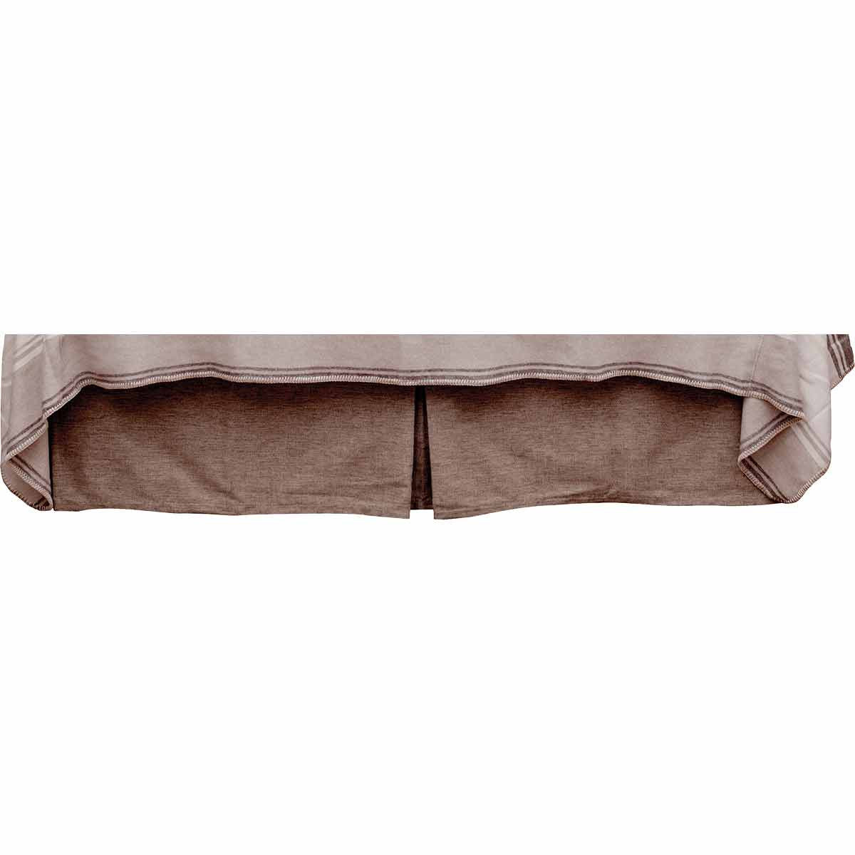 Chamois Suede Bedskirt - King