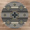 Bounty Gray Rug - 8 Ft. Round