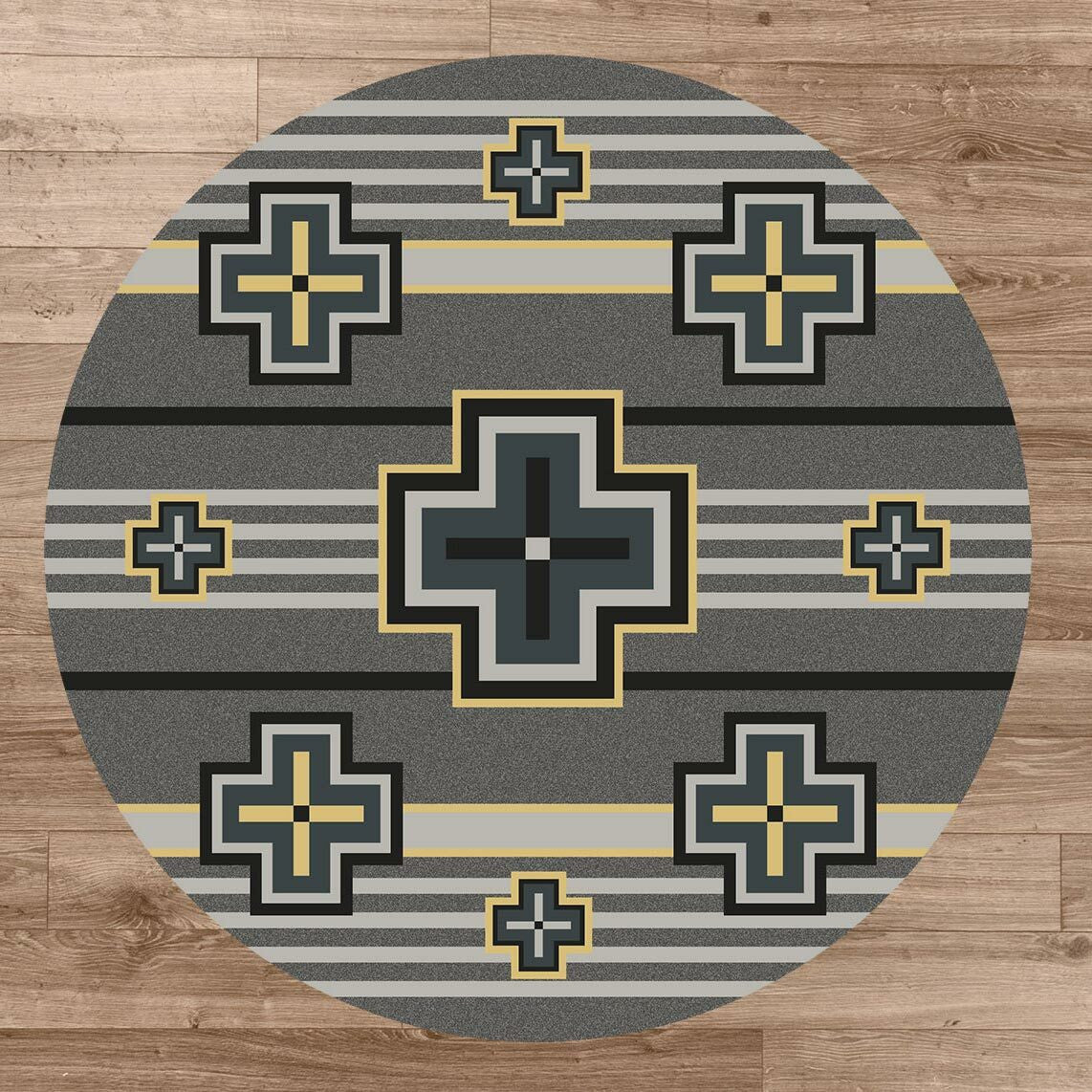 Bounty Gray Rug - 8 Ft. Round