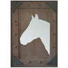 Horse Silhouette Mirror