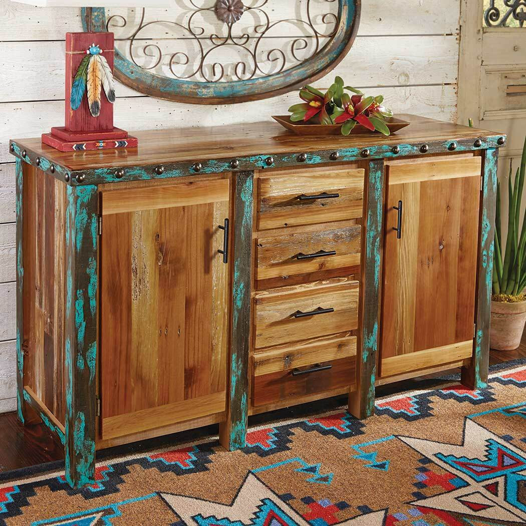 Azul Barnwood Buffet/Cabinet