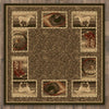 Western Home Rug - 11 Ft. Square