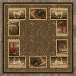 Western Home Rug - 11 Ft. Square