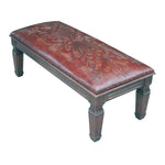 Solano Bench - Antique Brown