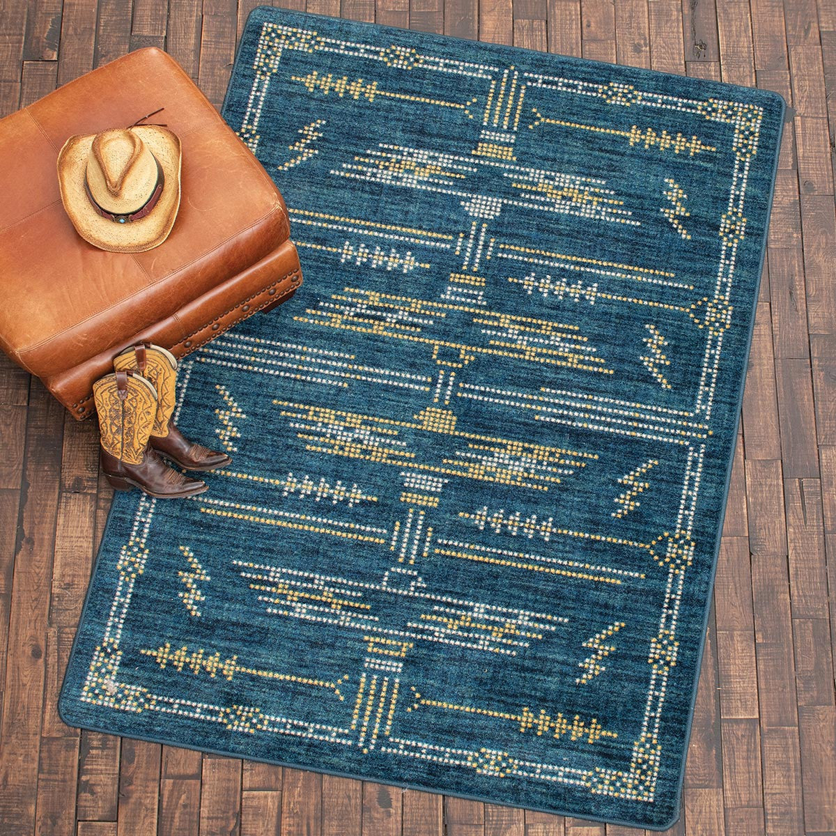 Thunderbird Vision Rug - 5 x 8