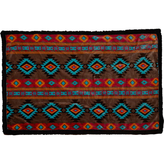 Turquoise Hills Sherpa Dog Blanket - Large - OUT OF STOCK UNTIL 08/19/2026